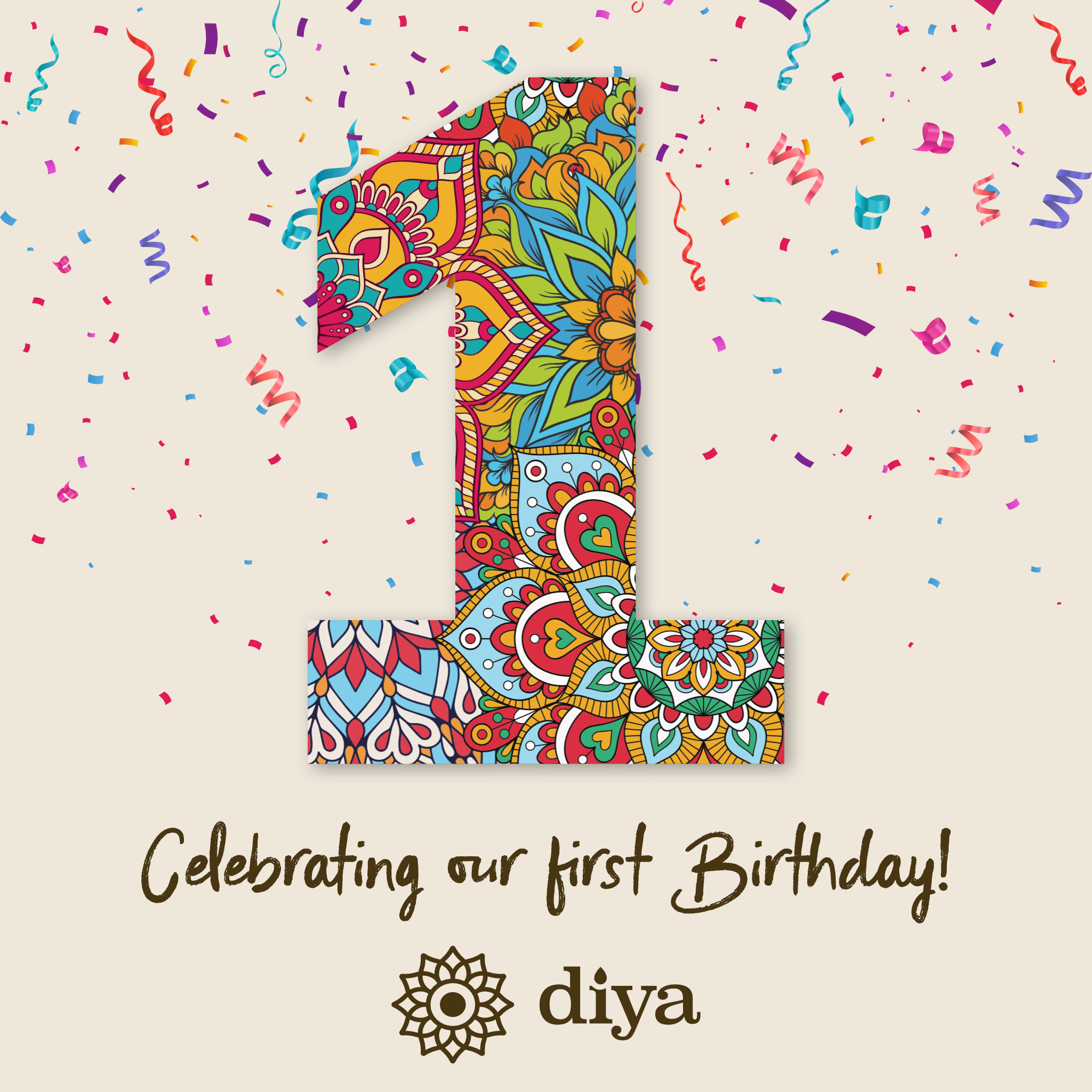 Diya turns one