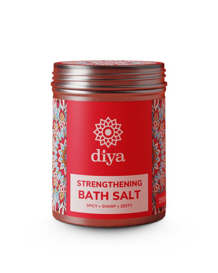 Photograph of strengthening diya bathsalt